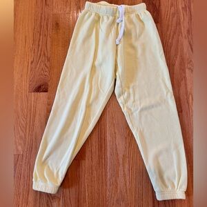 GIRLS size L (12) KatieJNYC lemon sweats